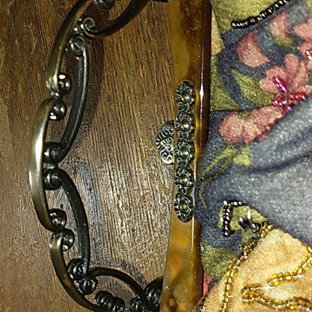 Granny Core VTG Beaded evening bag - Picture 5 of 9